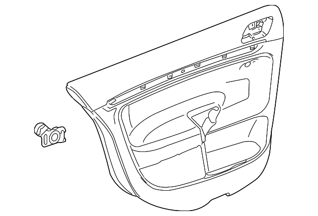 Door Trim Panel 5C6867211HHOP