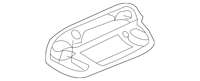 Switch Bezel 5C7-867-255-D-81U - View 2