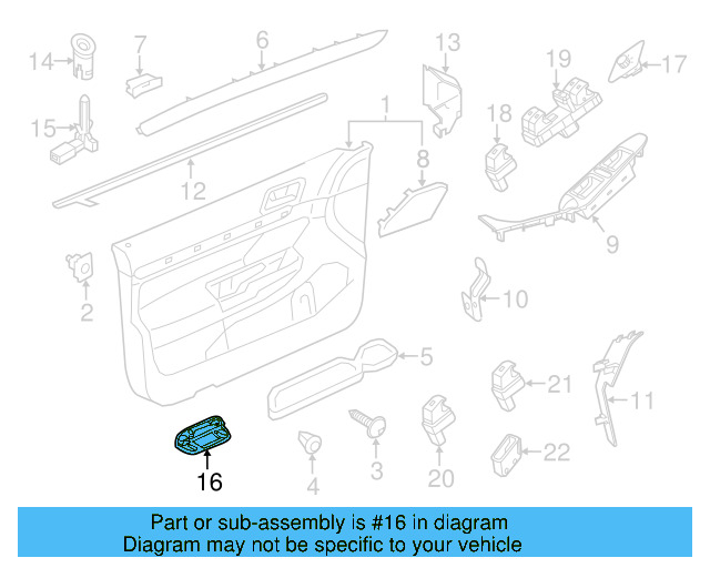Switch Bezel 5C7-867-255-D-81U - View 5