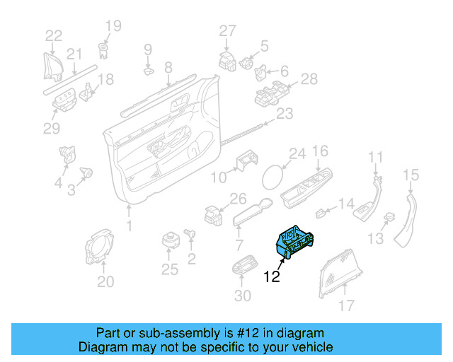 Grip Handle 1K1-867-179-C-H67 - View 4