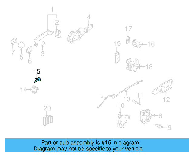 Striker Screw N-907-985-05 - View 8