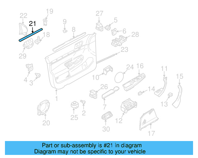 Inner Seal 1K5-837-472-D-5AP - View 3
