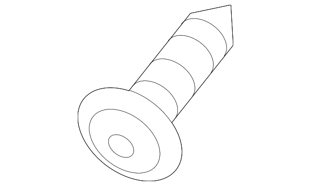 Lower Trim Screw N-106-795-01 - View 3