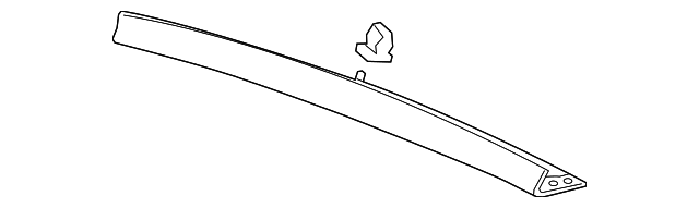 Lower Center Pillar Trim Clip 4A0-867-276-B - View 166