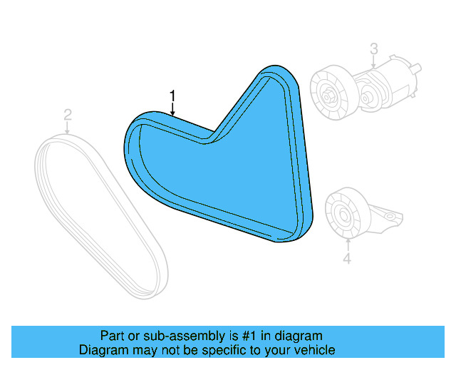 Serpentine Belt 07K-145-933-F - View 22
