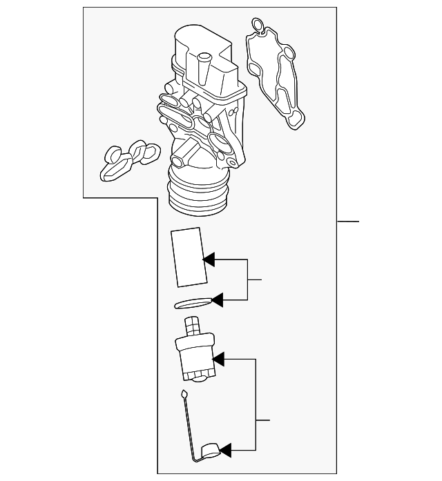 Engine Oil Filter Adapter 022-103-202 - View 6