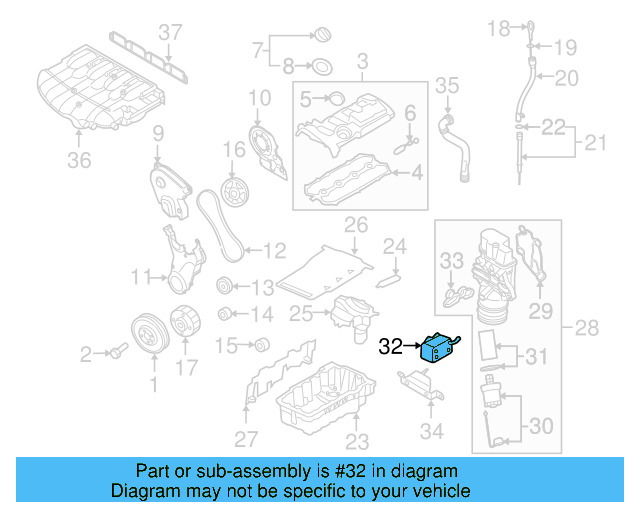 Oil Cooler 038-117-021-E - View 8