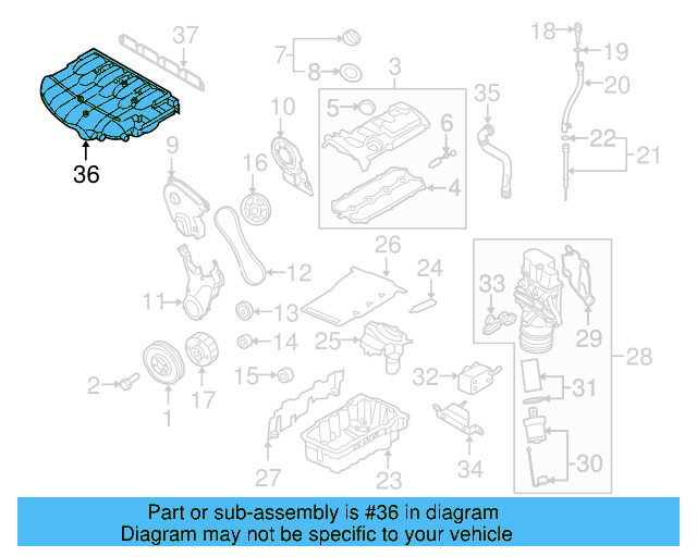 Intake Manifold 06F-133-201-P - View 7