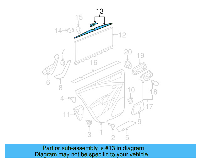 Cover 3C5-861-042-A-1QB - View 3