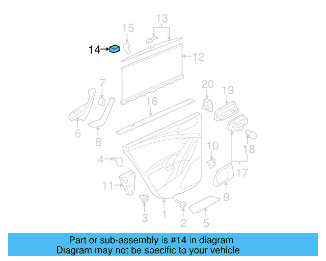 Mount 3C4-867-895 - View 3