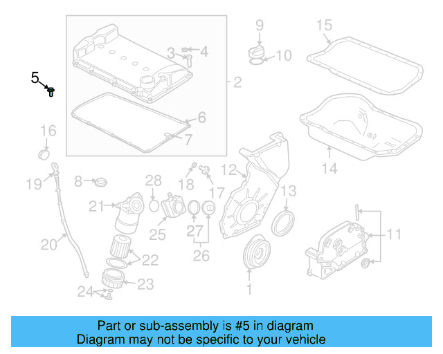 Valve Cover Mount Kit 022-103-831-C - View 29