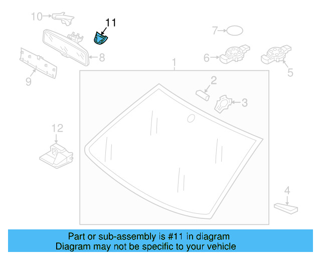 End Cap 5G0-858-548-9B9 - View 11