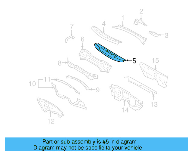 Cross Sill 1K0-803-163 - View 8