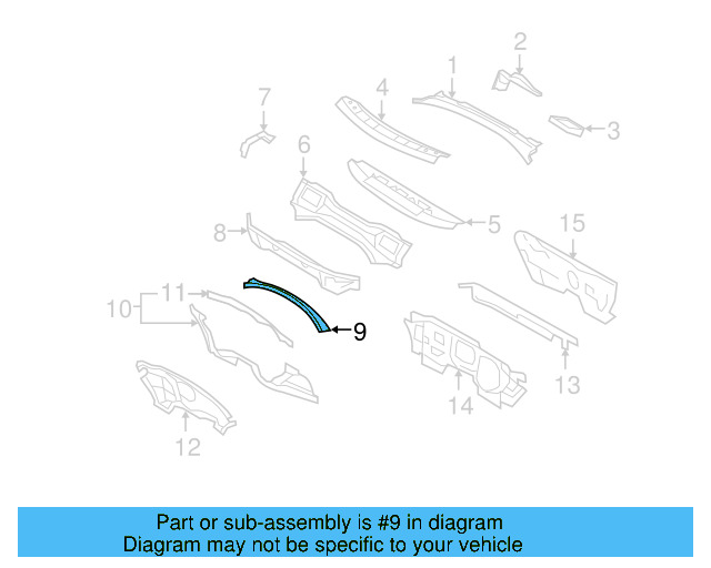 Reinforcement 1K0-805-364 - View 15