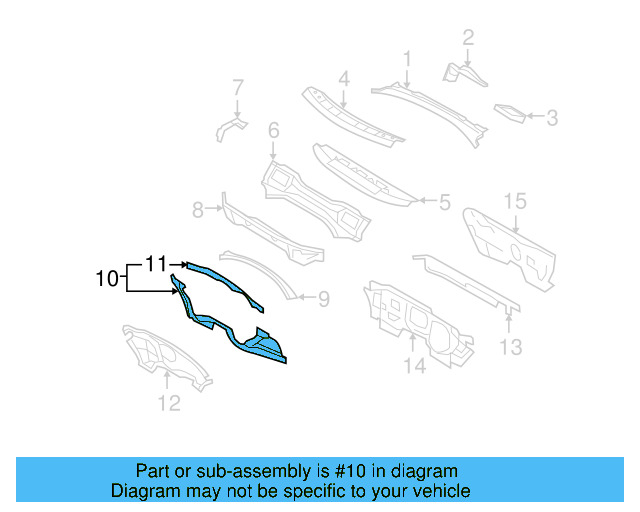 Frame Assembly 1K0-802-165-A - View 7