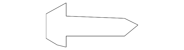 Bumper Cover Pin WHT-000-490 - View 2