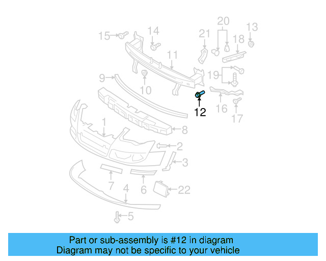 Upper Mount Bolt N-908-082-01 - View 19