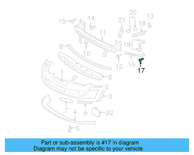 Mount Bracket Bolt N-909-722-01 - View 10