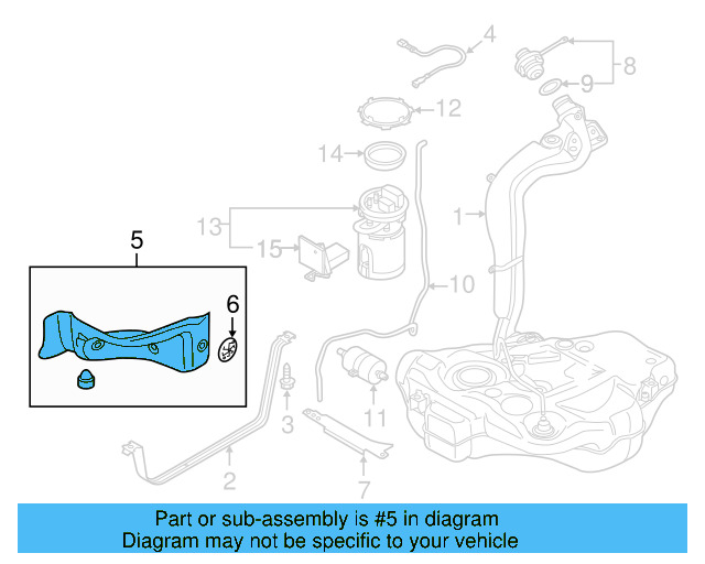 Vent Tube 5C0-201-931-L - View 9