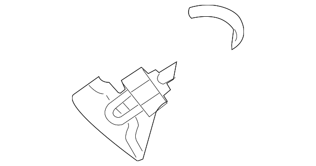 Converter & Pipe Front Bracket 7B0-253-099 - View 5