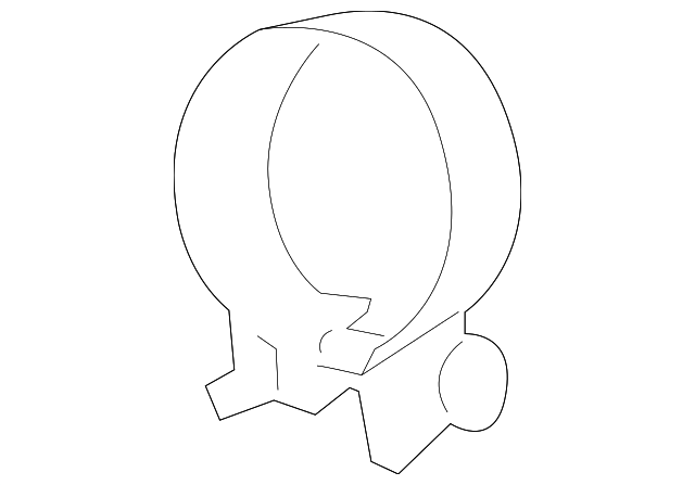 Muffler & Pipe Clamp 7B0-253-141-A - View 2