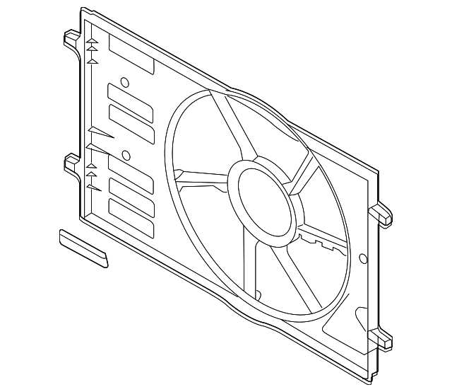 Fan Shroud 5Q0-121-205-AN