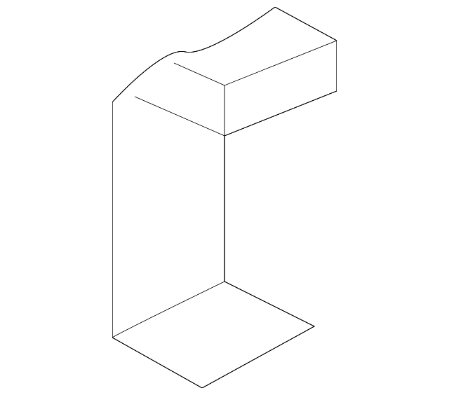 Rear Body Trim Retainer 3G8-860-267 - View 2