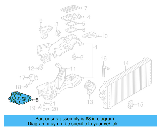 Lower Vent 3B1-819-151-B - View 4