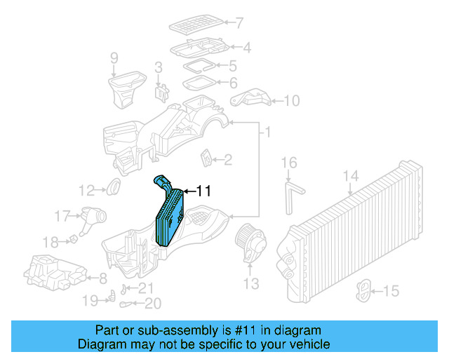 Evaporator Core 8D1-820-103-G - View 5