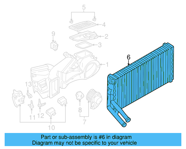 Heater Core 8D1-819-030-B - View 14