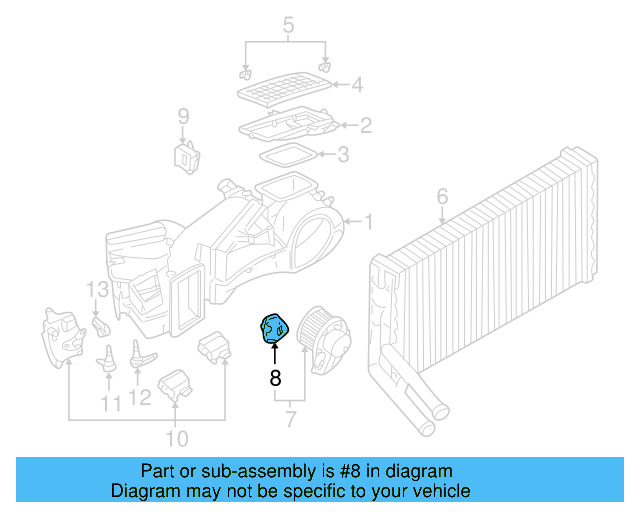 Control Module 8D1-907-521 - View 6