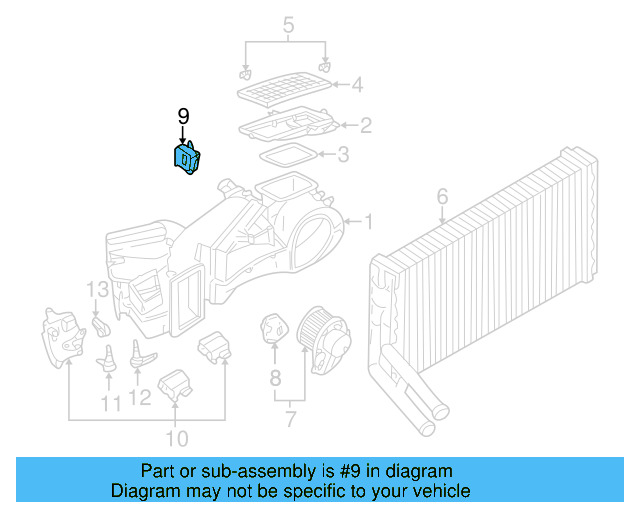 Adjust Motor 8D1-820-511-G - View 7