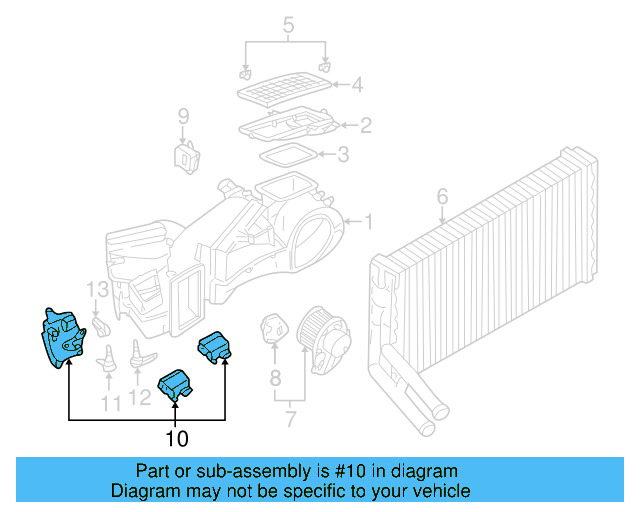 Adjust Motor 8D1-820-511-F - View 7