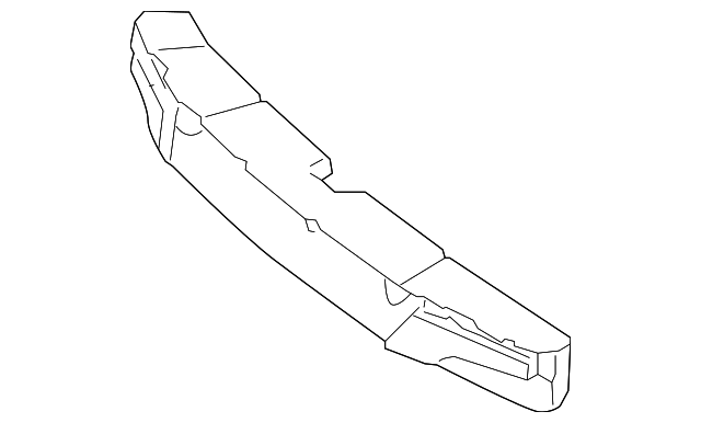 Bumper Impact Absorber 1J0-807-248-A - View 2