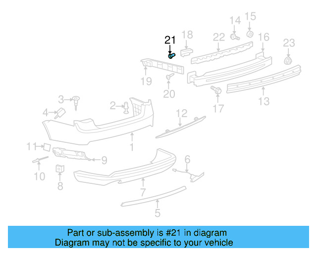 Guide Bracket Nut N-908-214-01 - View 36