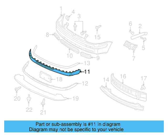 Air Deflector (Unpainted) 1j5805903mgru