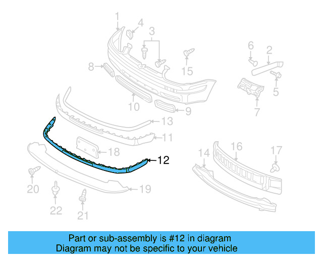 Cover Molding (Unpainted) 1j5807719fgru