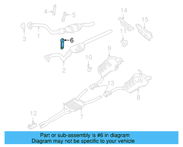 Converter & Pipe Plate 4A0-253-295-P - View 7