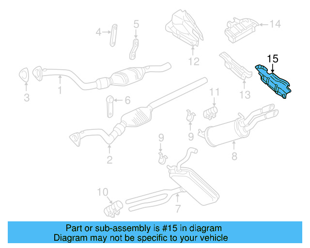 Heat Shield 8E0-804-171-E - View 13
