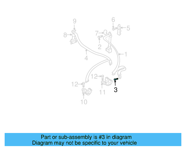Retractor Assembly Bolt N-989-903-02 - View 5