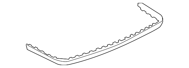 Bumper Trim (Unpainted) 1j5807423agru