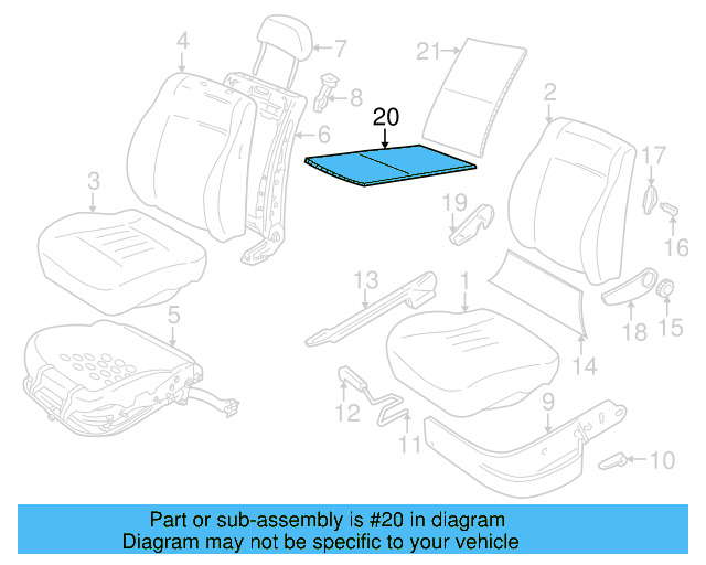 Seat Heater 1H0-963-555-B - View 4