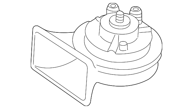 Horn 3U0-951-206-A - View 2