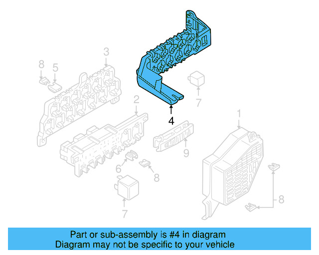 Relay Plate 8D1-937-545 - View 5