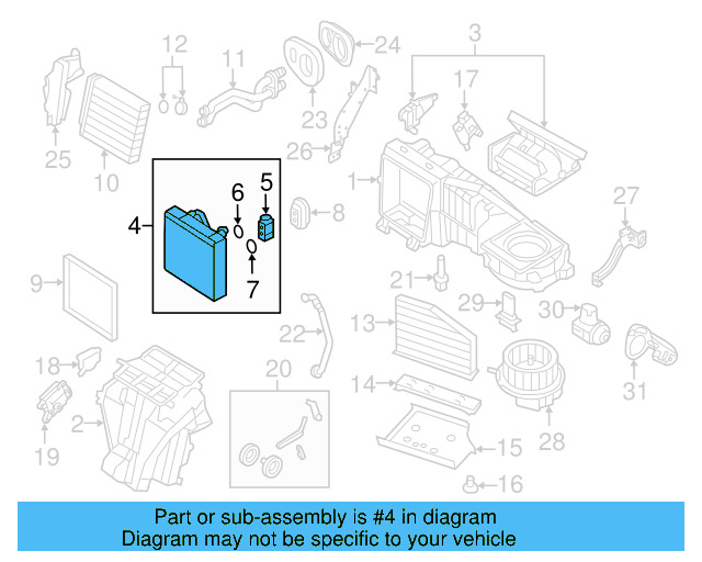 Evaporator Core 1K1-820-103-E - View 38
