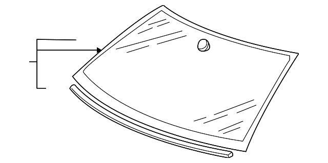 Windshield 1J0-845-011-AD