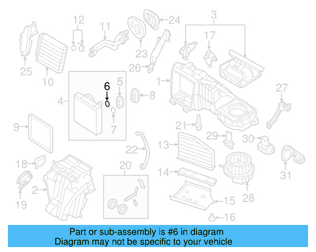Expansion Valve Upper Seal 8E0-260-749-D - View 51