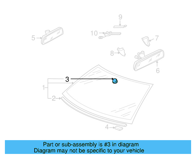Mirror Support 6N0-845-543 - View 14