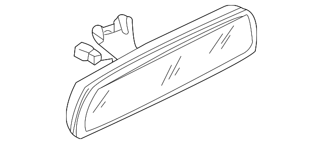 Mirror Inside 3C0-857-511-J-9B9 - View 2