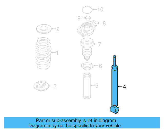 Shock Absorber 1K0-513-029-HF